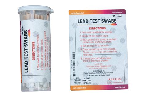 best lead paint test kit uk|epa approved lead tests.